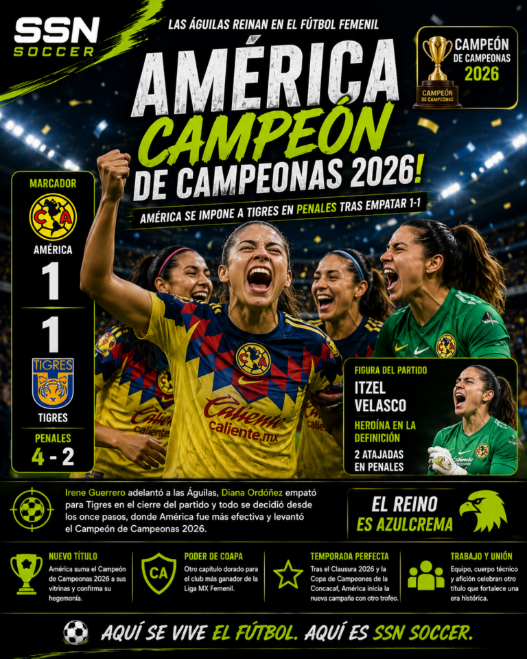 América reina desde los once pasos y conquista el Campeón de Campeonas 2026
