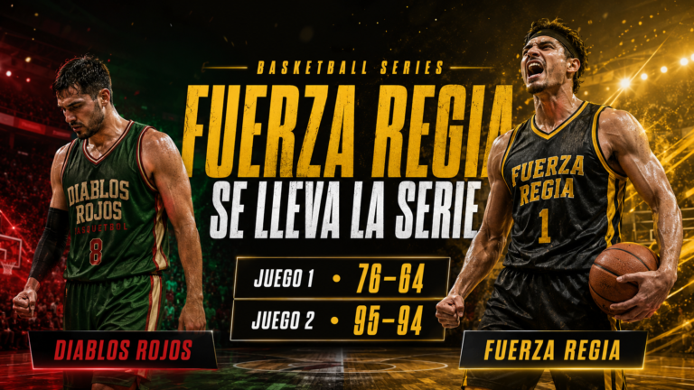 FUERZA REGIA PEGA DOS VECES EN LA CAPITAL Y SE LLEVA LA SERIE ANTE DIABLOS