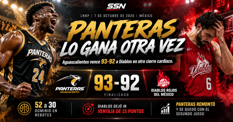 PANTERAS VUELVE A REMONTAR Y DEJA A DIABLOS CON LAS MANOS VACÍAS